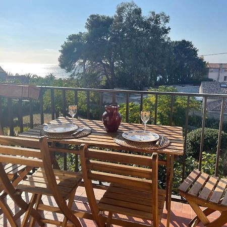 Appartement Cosy Vue Mer A 50 M De La Plage - Refait A Neuf Et Climatise Le Pradet Eksteriør billede