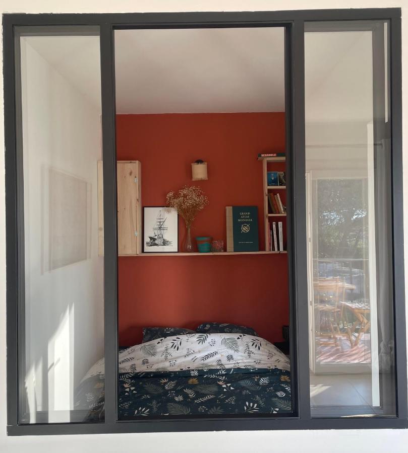 Appartement Cosy Vue Mer A 50 M De La Plage - Refait A Neuf Et Climatise Le Pradet Eksteriør billede