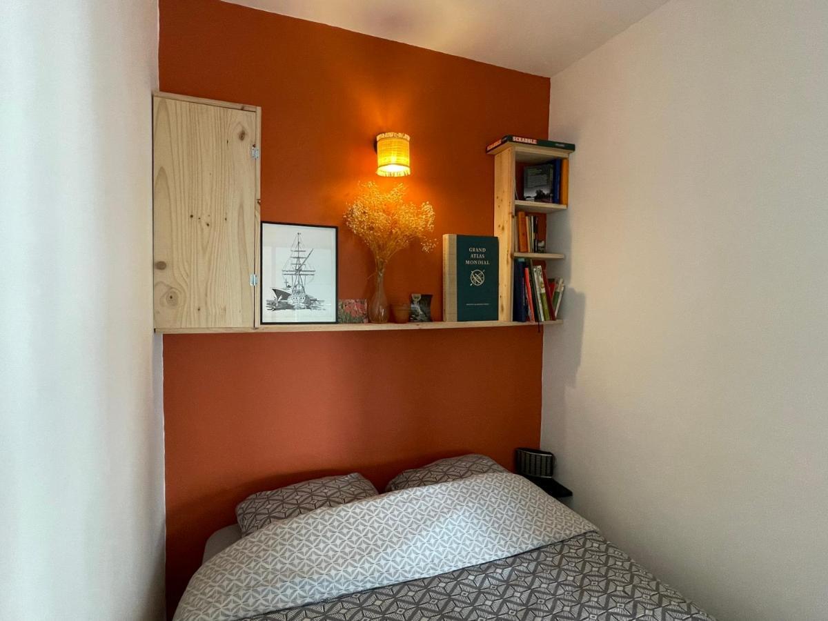 Appartement Cosy Vue Mer A 50 M De La Plage - Refait A Neuf Et Climatise Le Pradet Eksteriør billede